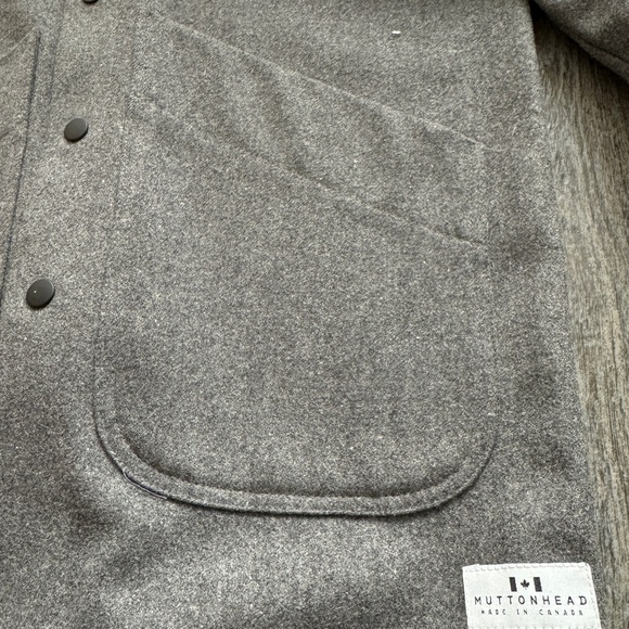 Muttonhead 100% Wool overcoat coach’s jacket M - Picture 2 of 5